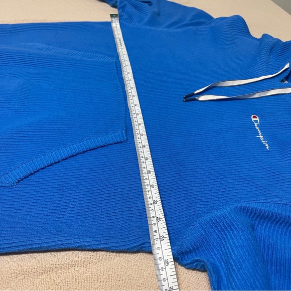 Champion Corded Campus Women’s Blue Hoodie - Picture 7 of 15